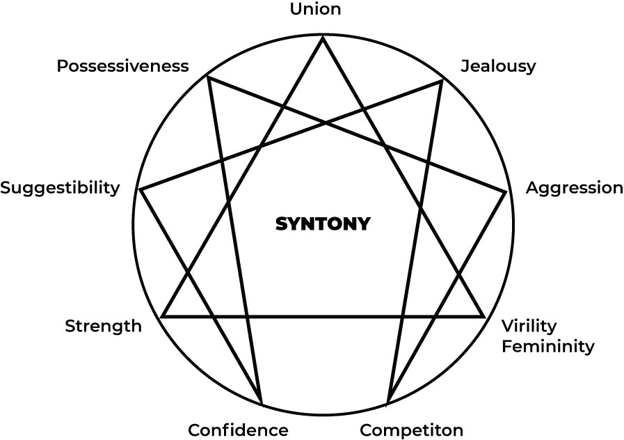 The Objective Enneagram Project Preserving Original Syntony or 1:1 Sexual Instinct Labels by Ichazo Arica Training 1970