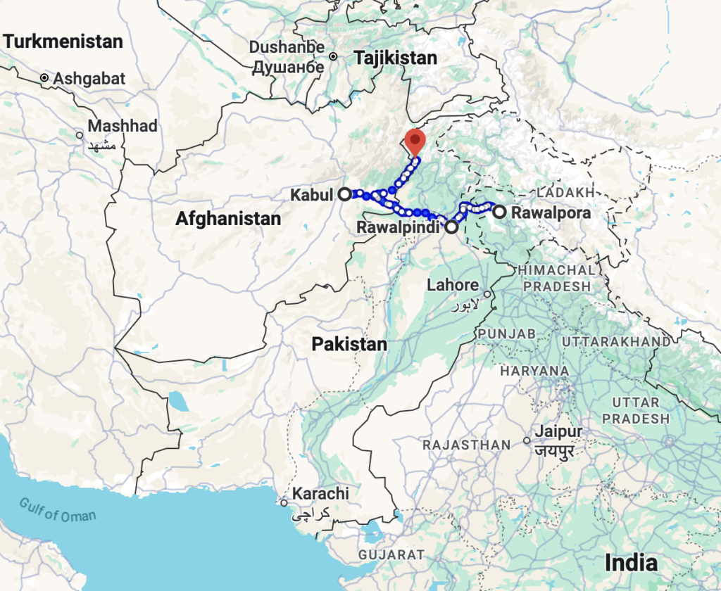 The Objective Enneagram Project Oscar Ichazo Travels to the Orient in the 1950s Map